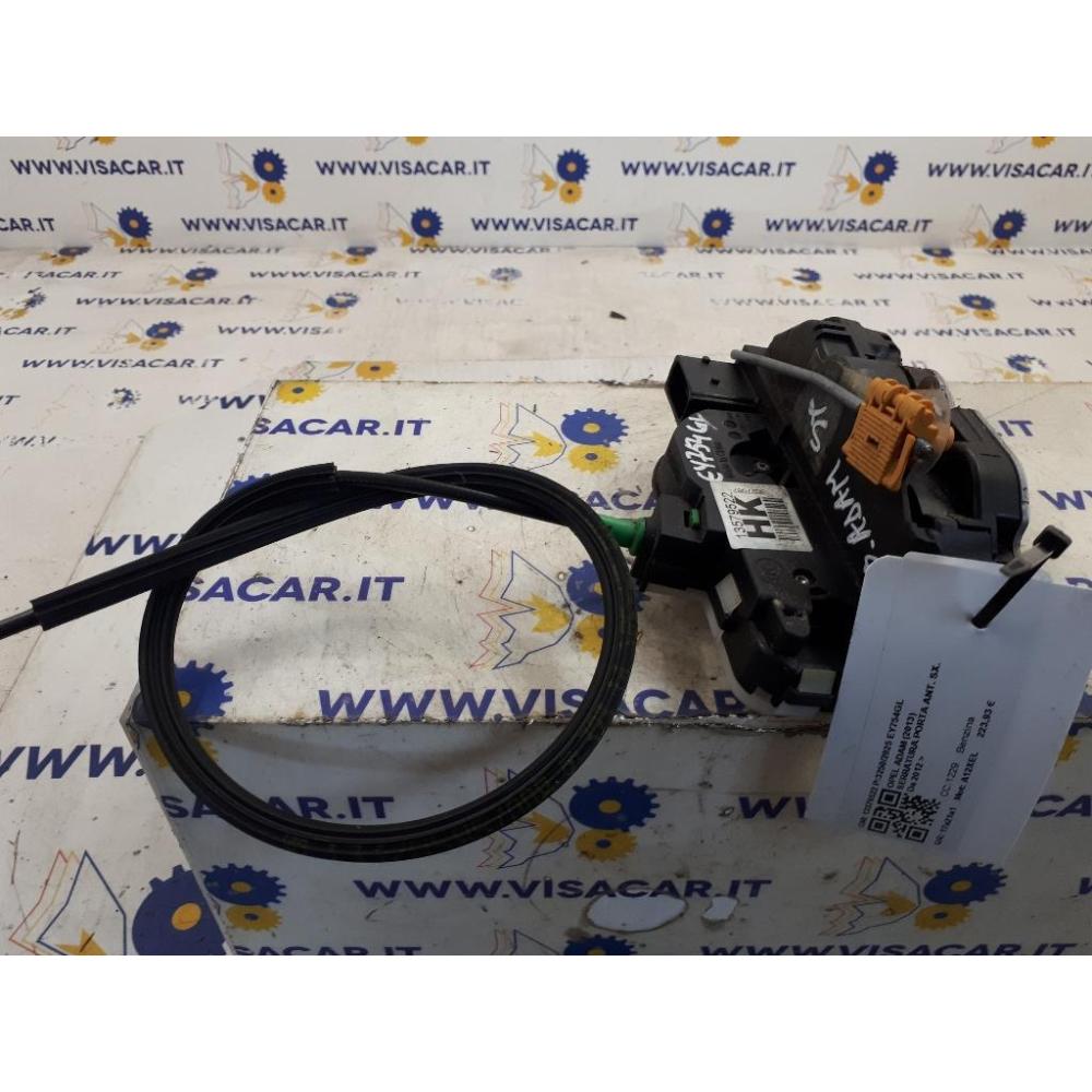 Serratura Porta Anteriore Sinistro Usato Dal 2012 Opel Adam (2013)