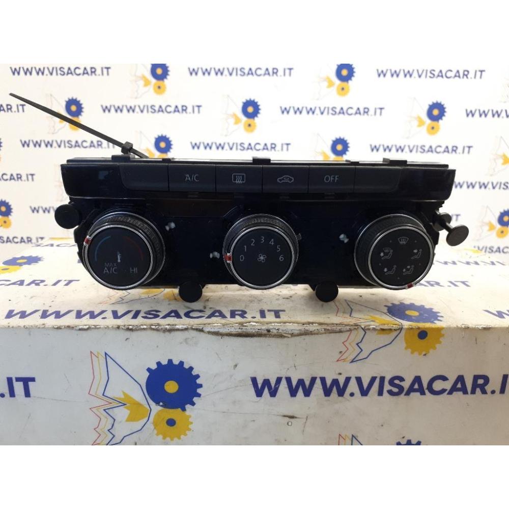 Modulo Comando Riscaldamento / Clima Usato Dal 2013 Al 2016 Volkswagen Golf «Vii» (2013)