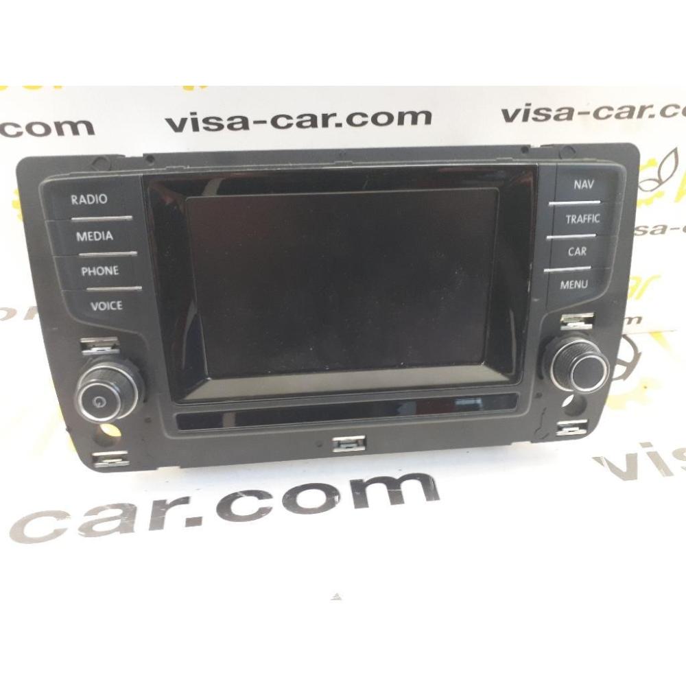 Display Di Navigazione Usato Dal 2014 Al 2016 Volkswagen Golf «Vii» (2013)