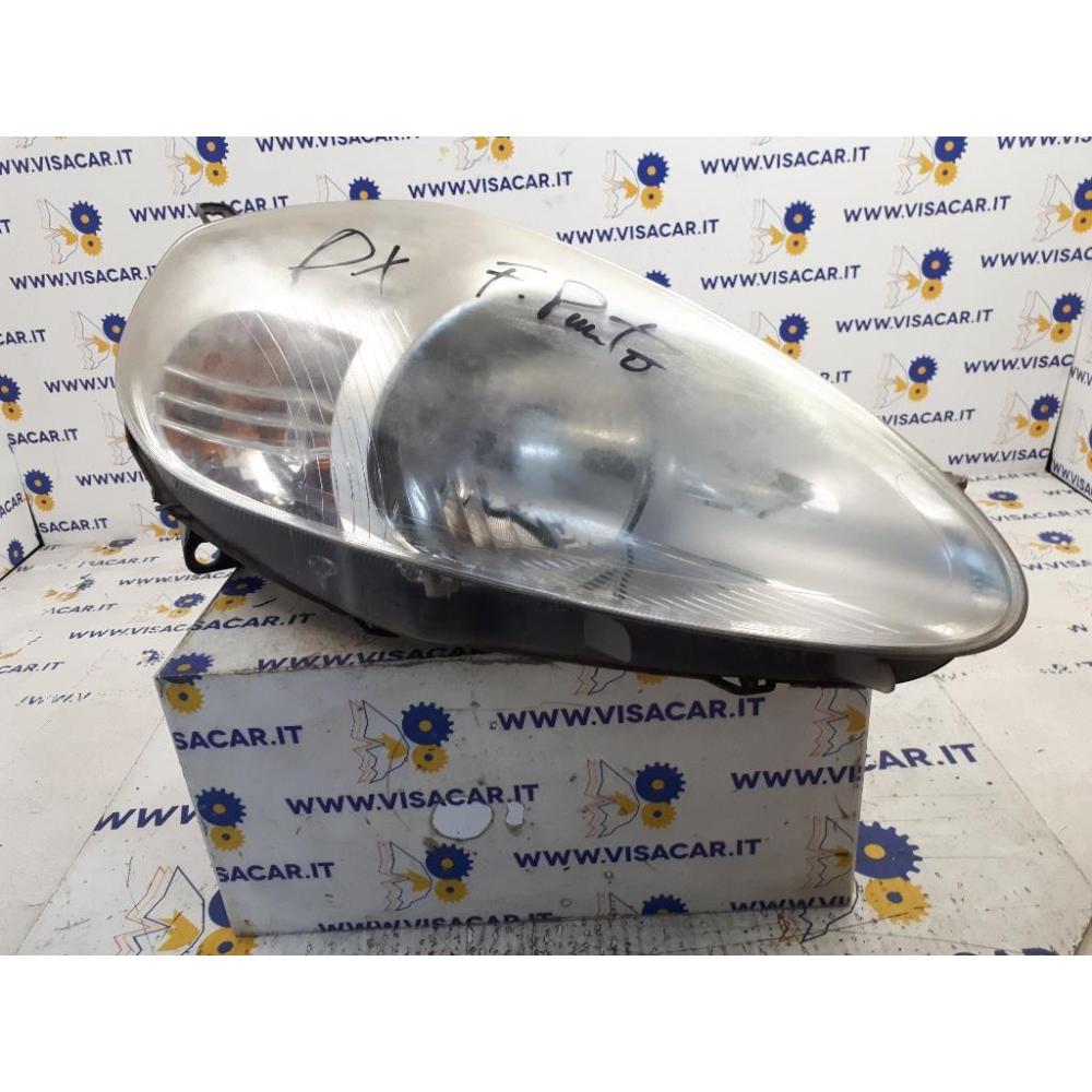 Proiettore Anteriore Destro Usato Dal 2009 Al 2013 Fiat Grande Punto (2009)