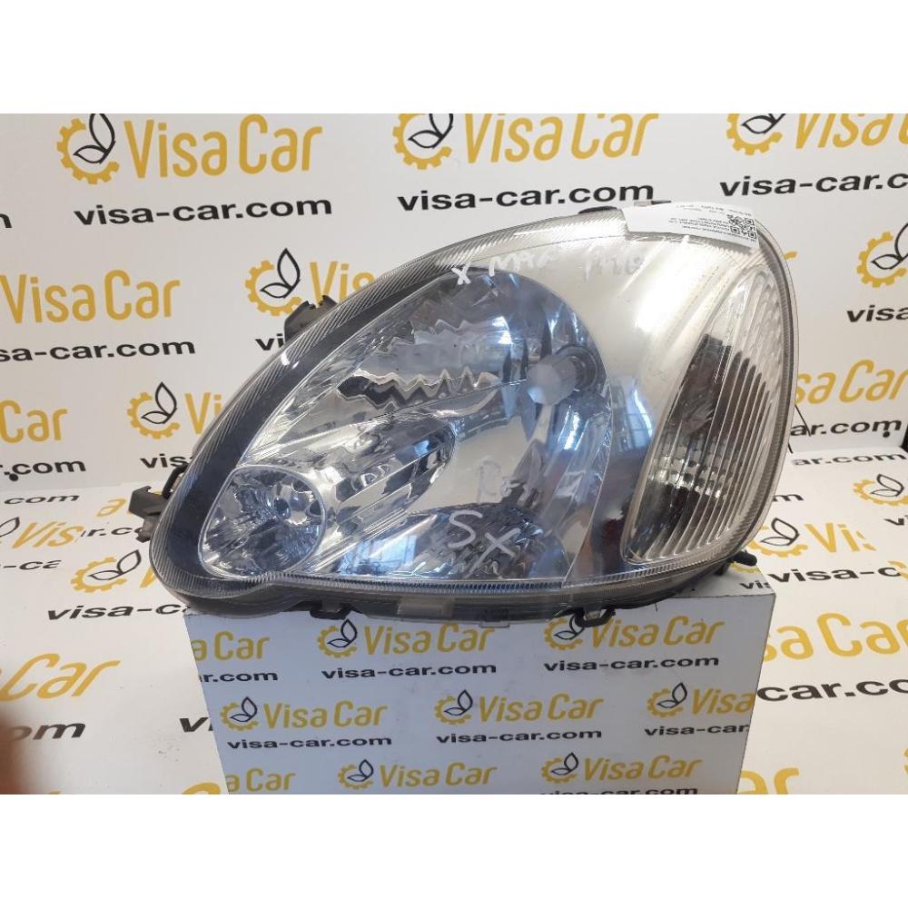 Proiettore Anteriore Sinistro Usato Dal 2002 Al 2005 Toyota Yaris (France ) «I» (2002)