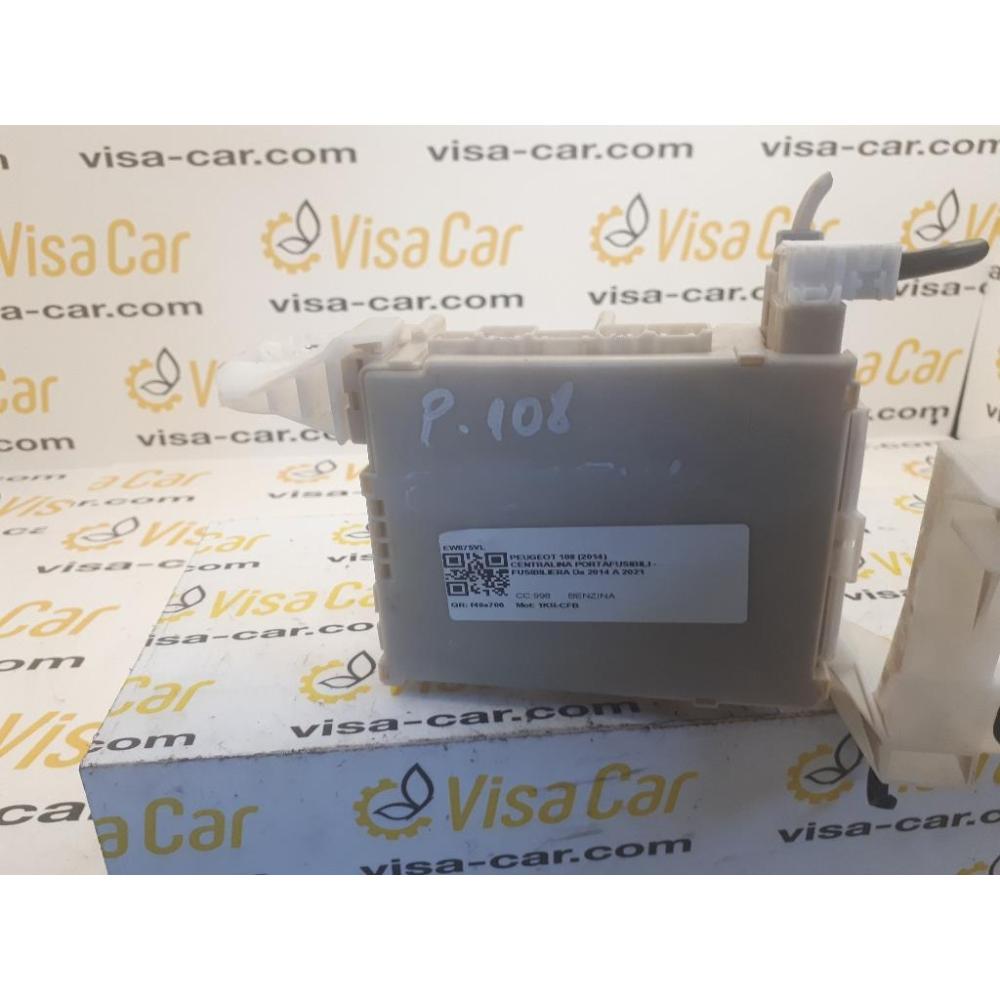 Centralina Portafusibili - Fusibiliera Usato Dal 2014 Al 2021 Peugeot 108 (2014)