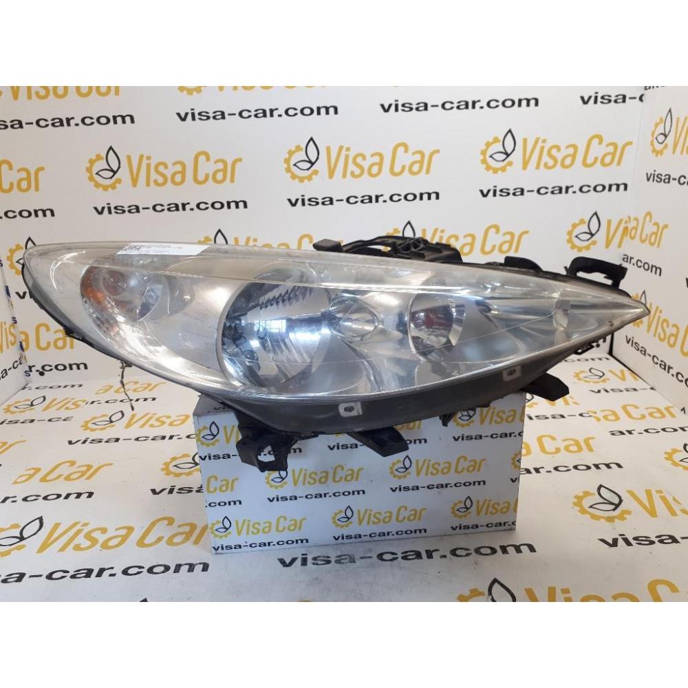Proiettore Anteriore Destro Usato Dal 2006 Al 2009 Peugeot 207 (2006)