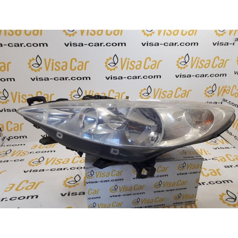 Proiettore Anteriore Sinistro Usato Dal 2006 Al 2009 Peugeot 207 (2006)