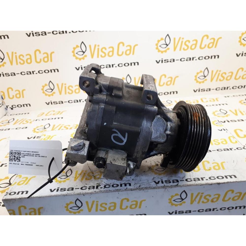 Compressore A/C Usato Dal 2003 Al 2009 Fiat Panda «Ii» (2004)