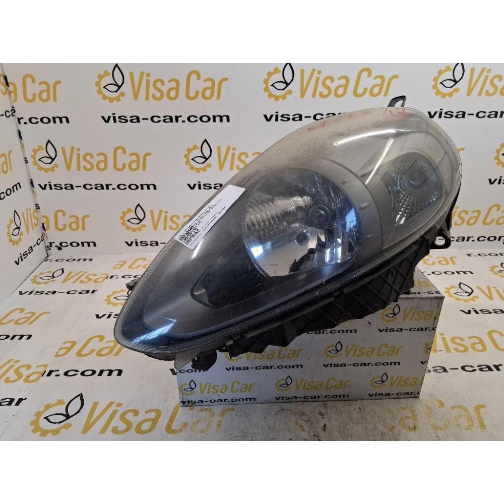 Proiettore Anteriore Sinistro Usato Dal 2009 Al 2011 Fiat Punto Evo (2010)