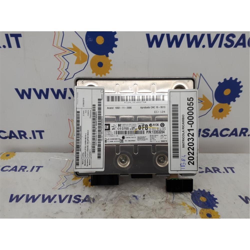 Centralina Blue&amp;Me Usato Dal 2009 Al 2018 Opel Astra «J» Sw (2010)