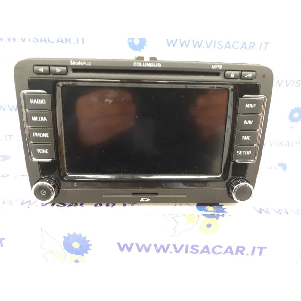 Display Multimediale Usato Dal 2008 Skoda Octavia «1Z5» Sw (2009)